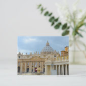 Basilica Vatikan in Rom Italien Postkarte (Stehend Vorderseite)