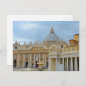 Basilica Vatikan in Rom Italien Postkarte (Vorne/Hinten)