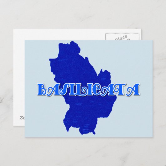 Basilicata Postkarte (Vorne/Hinten)