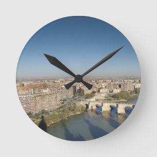 Basilika de Nuestra Senora del Pilar Runde Wanduhr