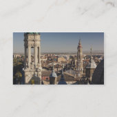 Basilika de Nuestra Senora del Pilar Visitenkarte (Rückseite)