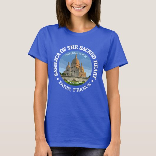 Basilika des Heiligen Herzens T-Shirt (Vorderseite)