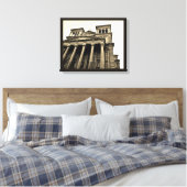 Basilika im Winter Leinwanddruck (Insitu (Schlafzimmer))