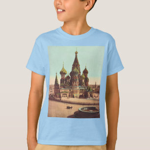 Basilika-Kathedrale am Roten Platz Moskau T-Shirt