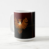 Basilika-Korps-Logo-Tasse Kaffeetasse (Vorderseite Links)