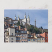 Basilika Notre-Dame de Fourvière #2 Postkarte (Vorderseite)