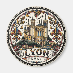 Basilika Notre-Dame de Fourvière Frankreich Magnet