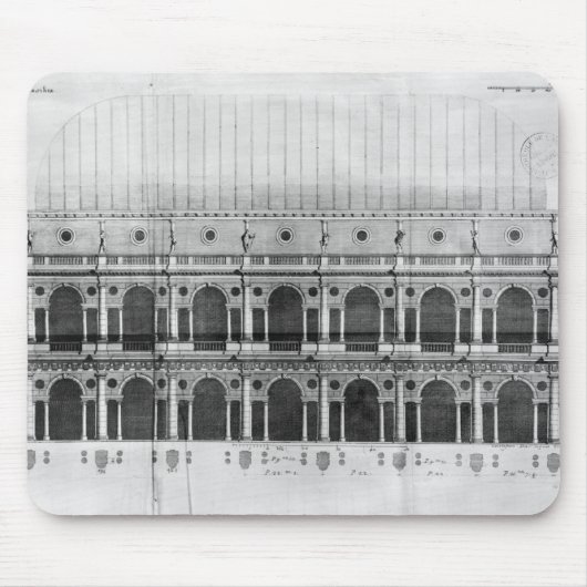 Basilika Palladiana in Vicenza Mousepad (Vorne)