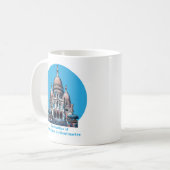 Basilika Sacré-Coeur de Montmartre Kaffeetasse (Vorderseite Links)