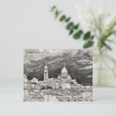Basilika Sacré-Cœur Postkarte (Stehend Vorderseite)