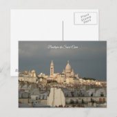 Basilika Sacré-Cœur Postkarte (Vorne/Hinten)