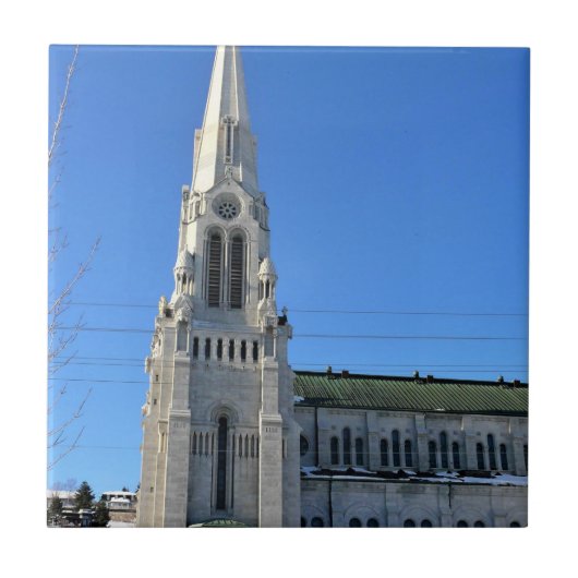 Basilika Sainte Anne de Beaupre, Quebec, Kanada Fliese (Vorderseite)