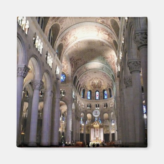 Basilika Sainte Anne de Beaupre, Quebec, Kanada Magnet (Vorne)