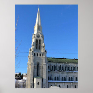 Basilika Sainte Anne de Beaupre, Quebec, Kanada Poster