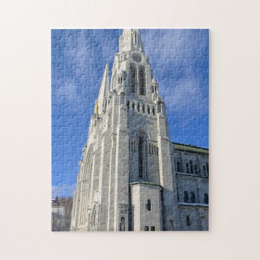 Basilika Sainte Anne de Beaupre, Quebec, Kanada Puzzle (Vertikal)