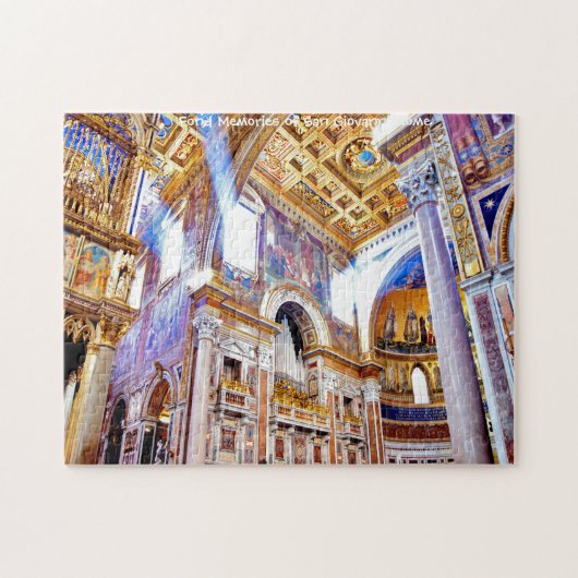 Basilika San Giovanni Rom. Puzzle (Horizontal)