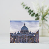 Basilika San Pietro, Rom (Italien) Postkarte (Stehend Vorderseite)