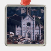 Basilika Santa Croce Silbernes Ornament (Vorne)