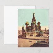 Basilika St. Basil, Roter Platz Moskau (Vorne/Hinten)