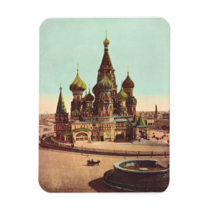 Basilika St. Basil, Roter Platz Moskau Magnet