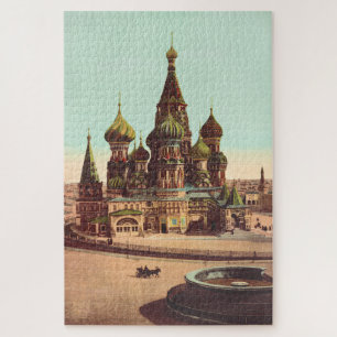 Basilika St. Basil, Roter Platz Moskau Puzzle