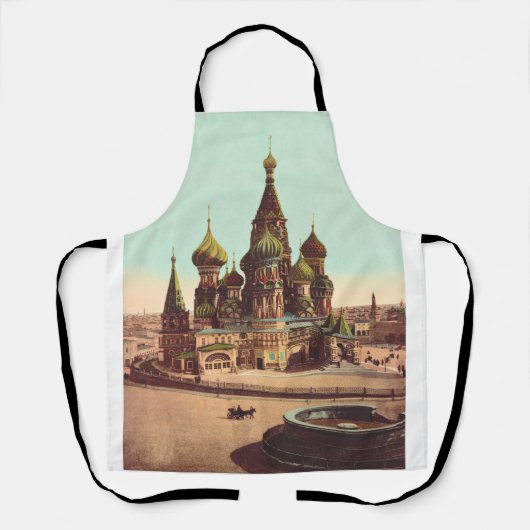 Basilika St. Basil, Roter Platz Moskau Schürze (Vorderseite)