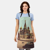 Basilika St. Basil, Roter Platz Moskau Schürze (Getragen)