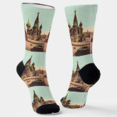 Basilika St. Basil, Roter Platz Moskau Socken (Gewinkelt)