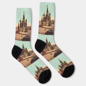 Basilika St. Basil, Roter Platz Moskau Socken (Rechts)