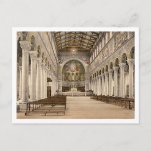 Basilika St. Bonifatius, München, Bayern, Deutschl Postkarte