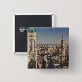 Basilika Unserer Lieben Frau auf dem Pfeiler Button (Vorne & Hinten)