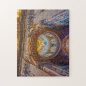 Basilika von Saint Peters Rom. Puzzle (Vertikal)