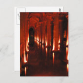 Basilika-Zisterne Postkarte (Vorne/Hinten)
