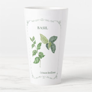 Basilikum - milchtasse