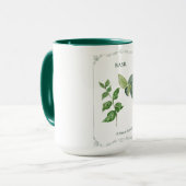 Basilikum - tasse (Vorderseite Links)