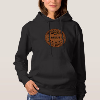 Basilio der Mann, der Mythos, der Legende Vor-Name Hoodie