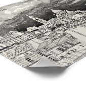 Basilique du Sacré-Cœur Poster (Ecke)