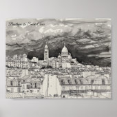 Basilique du Sacré-Cœur Poster (Vorne)