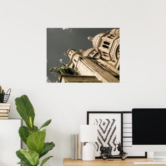 Basilique du Sacré-Coeur Poster (Heimbüro)