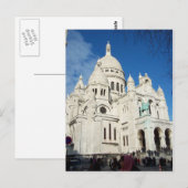 Basilique du Sacre-Coeur Postkarte (Vorne/Hinten)