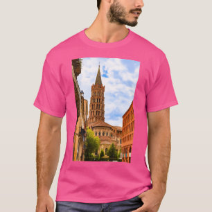 Basilique Saint-Sernin Toulouse Frankreich T-Shirt
