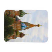 Basilische Kathedrale am Roten Platz, Moskau Magnet (Horizontal)