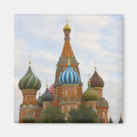 Basilische Kathedrale am Roten Platz, Moskau Magnet (Vorne)
