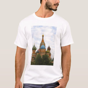 Basilische Kathedrale am Roten Platz, Moskau T-Shirt