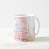 Basilische Kathedrale im Schneesturm Kaffeetasse (VorderseiteRechts)