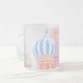 Basilische Kathedrale im Schneesturm Mattglastasse (Vorderseite Links)