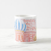 Basilische Kathedrale im Schneesturm Verwandlungstasse (Mittel)