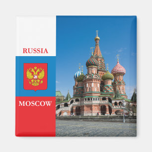 Basilische Kathedrale in Moskau Magnet