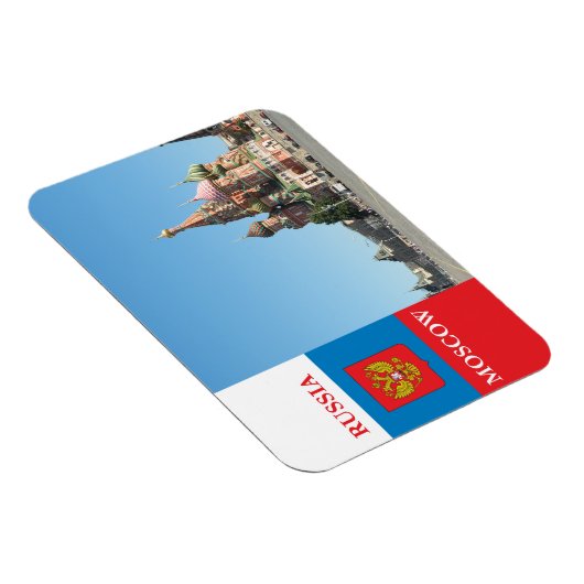 Basilische Kathedrale in Moskau Magnet (Rechte Seite)