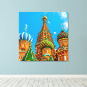 Basilische Kathedrale Leinwanddruck (Insitu (Holzboden))